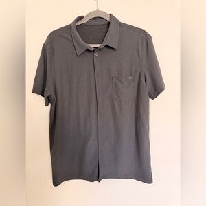 Vuori Charcoal Button Down Shirt